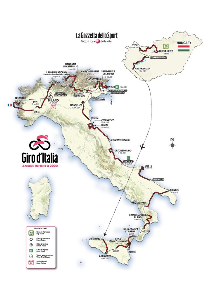 103° Giro d'Italia duro ma non durissimo