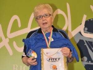 Ricordando EDITH HUBER SANTIFELLER, estroversa campionessa di pingpong