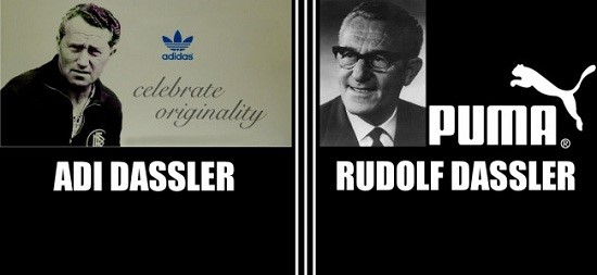 I FRATELLI  DASSLER, OVVERO ADIDAS  E PUMA