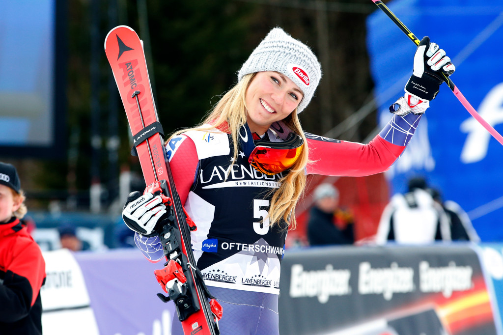 MIKAELA SHIFFRIN PENSA ALL'ITALIA