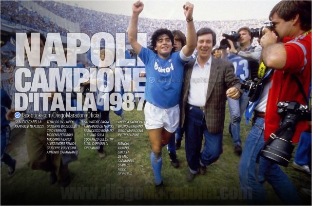 Diego Armando Maradona “ El pibe de oro”, Re di Napoli