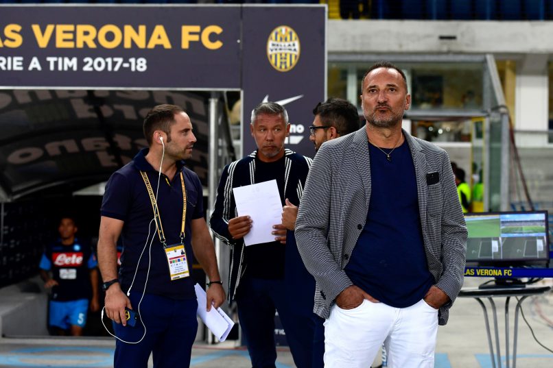 Il presidente dell'Hellas Verona, Maurizio Setti, docente d'eccezione al Liceo Mazzantini di Gubbio