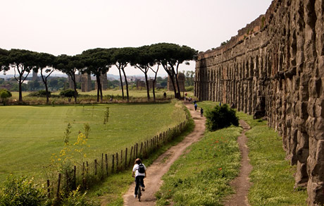 Roberto e Carlo Dalla Pellegrina da Brescia a Roma sulla via Francigena