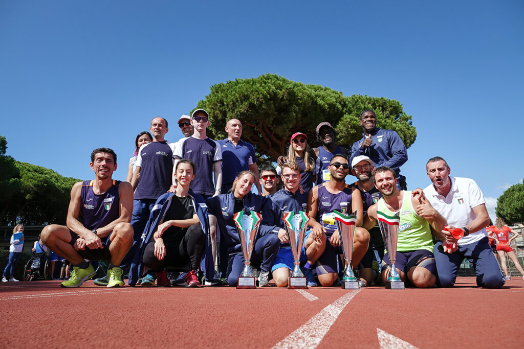 I Societari di Atletica para(O)limpica per la prima volta al Tre Fontane di Roma