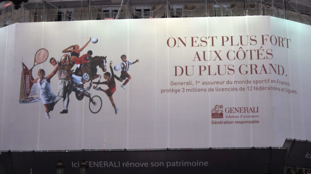 Foto del giorno: Le Generali France e lo sport