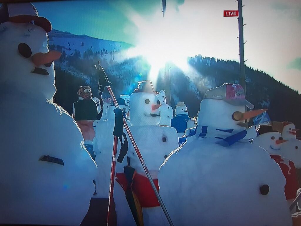 La foto del giorno: il pubblico di Sankt Anton