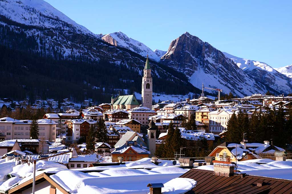 Cortina caput mundi dello sci