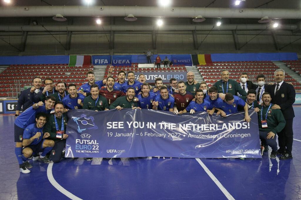 La Nazionale di Futsal all'Europeo