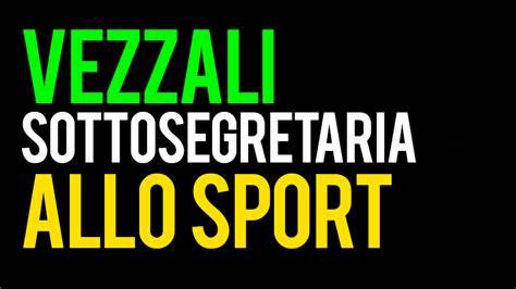 Valentina Vezzali dalla pedana all’incarico istituzionale per lo sport italiano.
