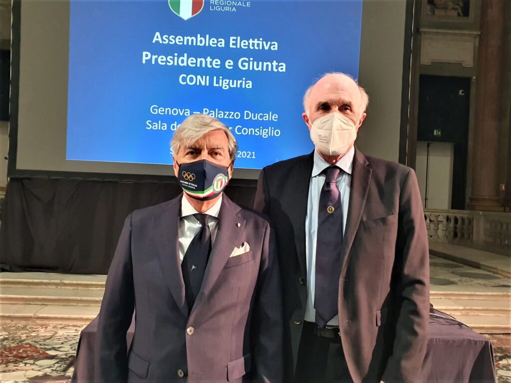 Antonio Micillo rieletto Presidente Coni della Liguria