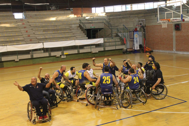 LA LUPIAE LECCE BATTE IL BARI E COLTIVA IL SOGNO DELLA SERIE A DI BASKET IN CARROZZINA