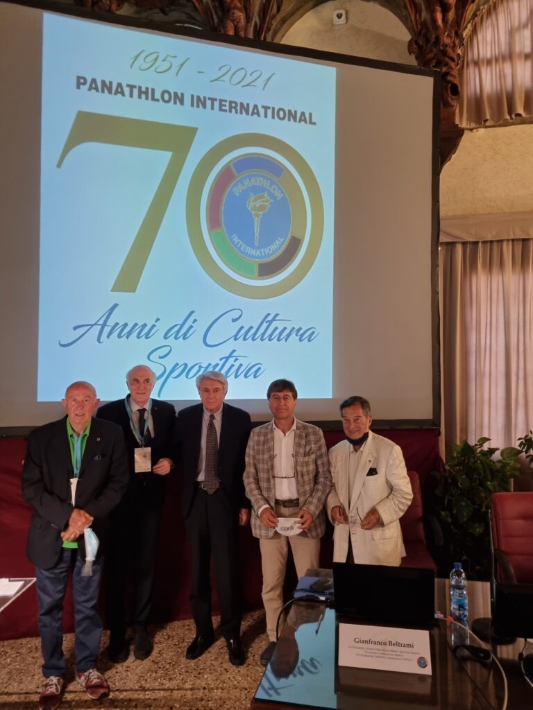 NEL 70° DELLA NASCITA DEL PANATHLON INTERNATIONAL, UN OMAGGIO A  MARIO STASI FONDATORE DEL CLUB DI LECCE