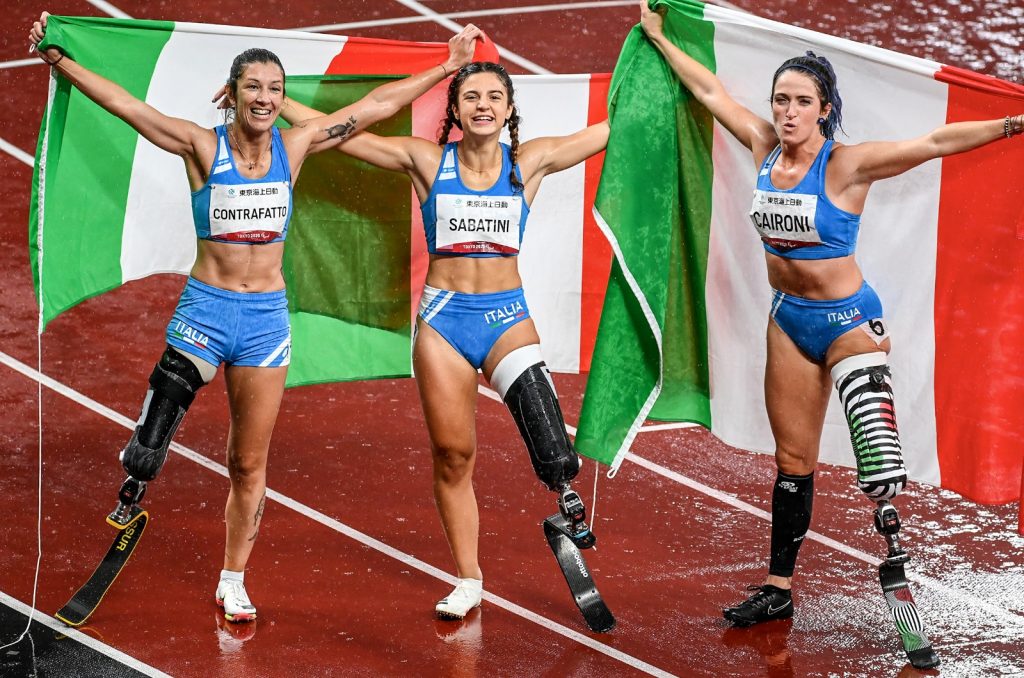 INFO FISPES: Atletica: show Caironi, Sabatini, Contrafatto, podio tutto tricolore nei 100. L’Italia saluta Tokyo con 9 medaglie