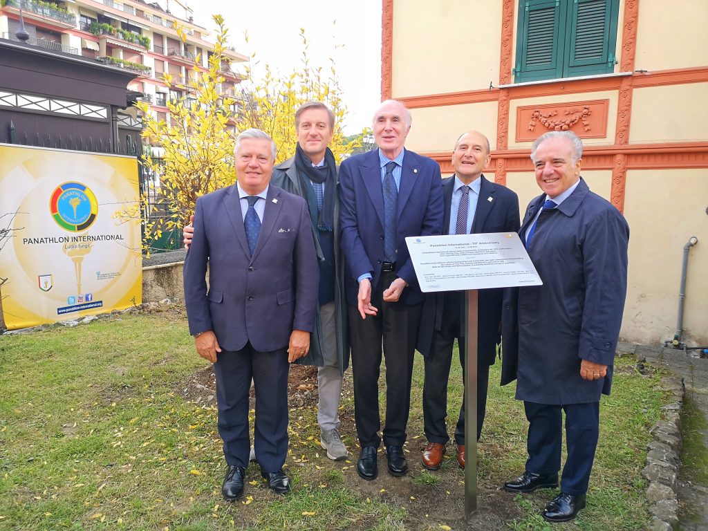 Il 70ennale del Panathlon International: il Distretto Italia protagonista nella cerimonia di Rapallo