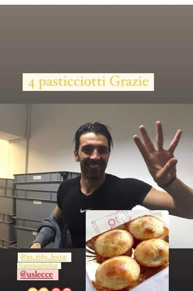 I TRE RIGORI PARATI DA GIGI BUFFON E I QUATTRO PASTICCIOTTI DI LECCE