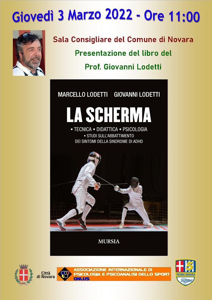 LA SCHERMA, IL LIBRO SCRITTO A QUATTRO MANI DA PADRE E FIGLIO