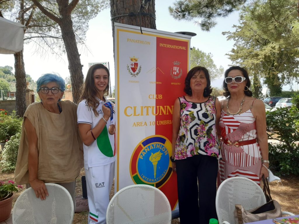 Paola Colaprisco presidente del Panathlon Gianni Brera Università di Verona