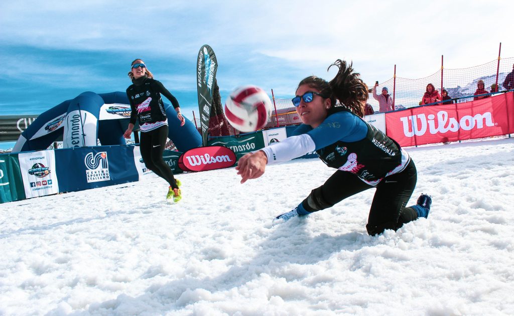 A Prato Nevoso il grande ritorno dello Snow Volley, la pallavolo sulla neve