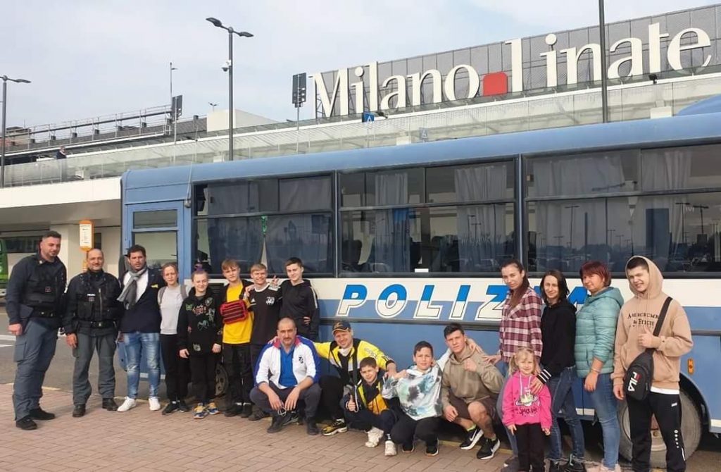 Una delegazione ucraina di ginnastica artistica ospite di Ferrara