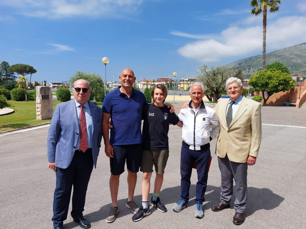 Il Panathlon Caserta in visita al Centro di Preparazione Olimpica di Formia