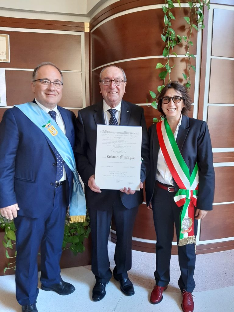 LUDOVICO MALORGIO, PRESIDENTE DEL CLUB DI LECCE, NUOVO CAVALIERE DELLA REPUBBLICA ITALIANA