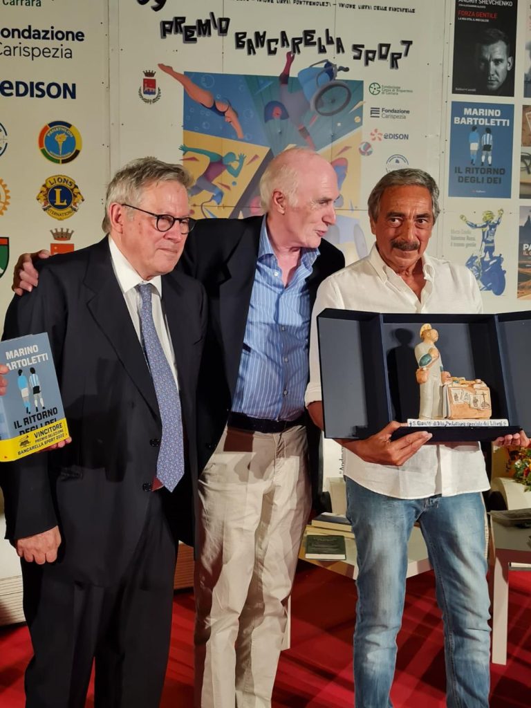 <strong>Marino Bartoletti, Premio Bancarella Sport 2022, ospite del Panathlon Club Pesaro</strong>