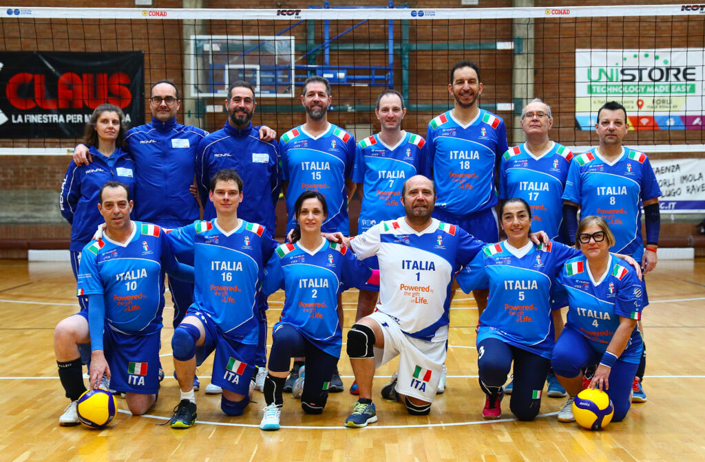 <strong>La Nazionale Italiana Pallavolo trapiantati e dializzati di ANED Onlus a Castelfranco Emilia</strong>