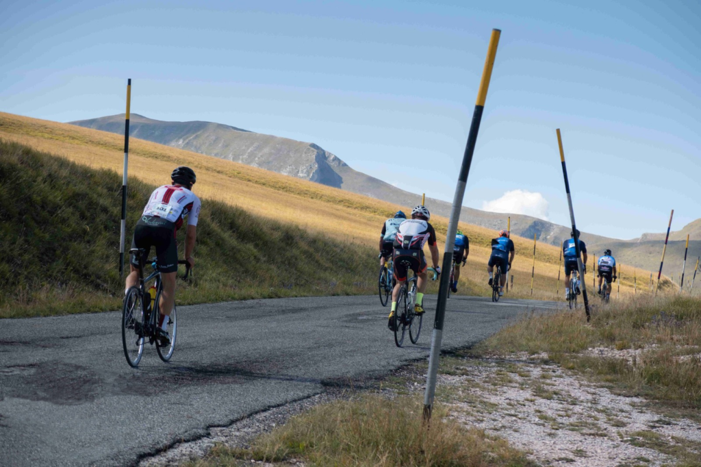 Marche in bici nella randonnèe della Rghiro