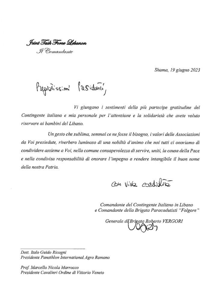 Vita di Club - Panathlon Agro Romano
