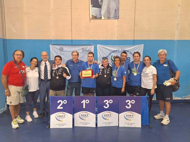 Tennistavolo Fisdir,  Campionato tricolore serie A e B a squadre: vincono Radiosa, Circolo Etneo e Mimì Rodolico