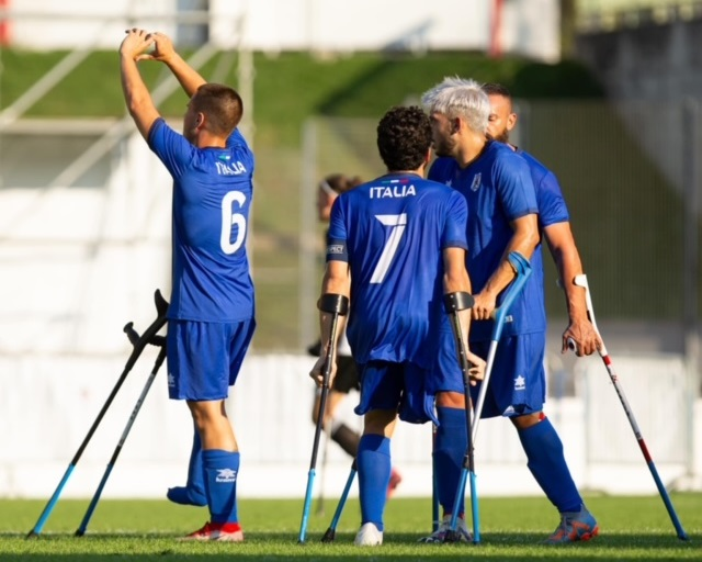 Grande esordio per la Nazionale italiana di calcio amputati alla Nations League di Annecy