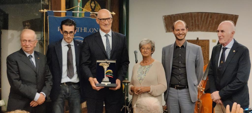 Vita di Club: MALPENSA                                        Ad Antonello Riva la Fiamma Panathlon/Sergio Allegrini                               