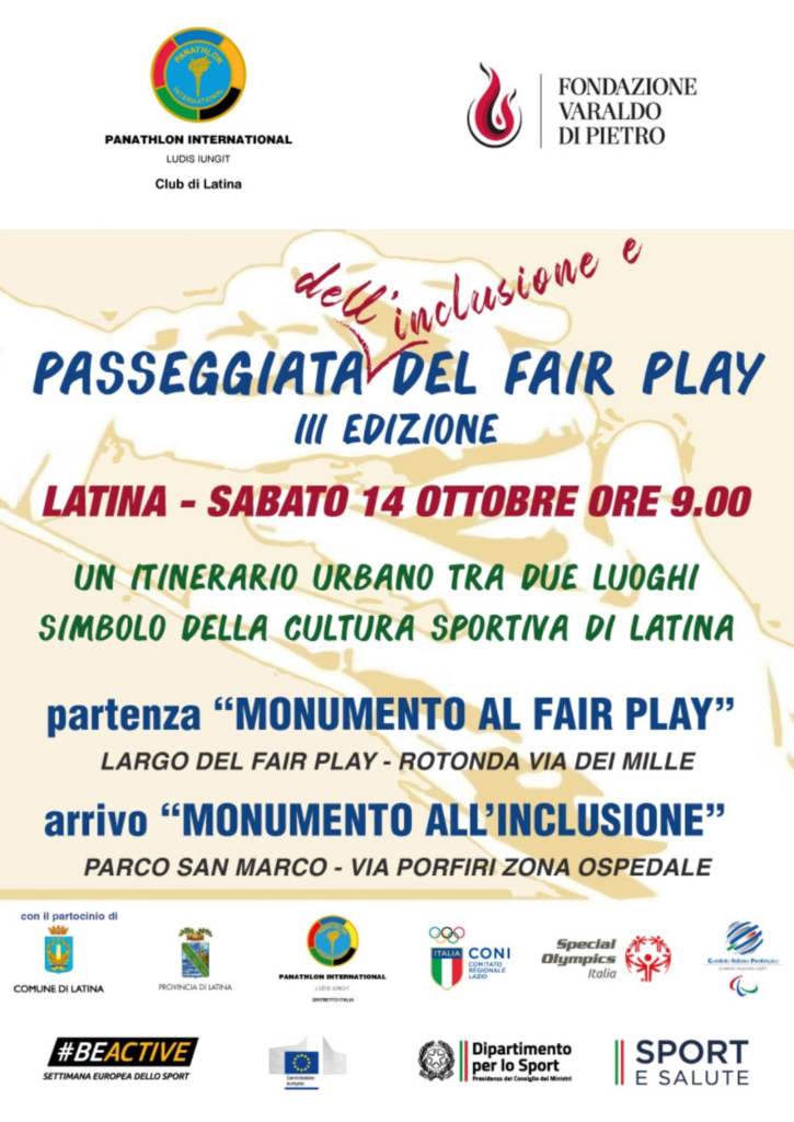 PANATHLON INTERNATIONAL DISTRETTTO ITALIA