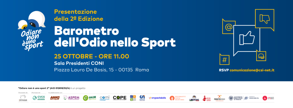 I dati del Barometro dell’odio nello Sport