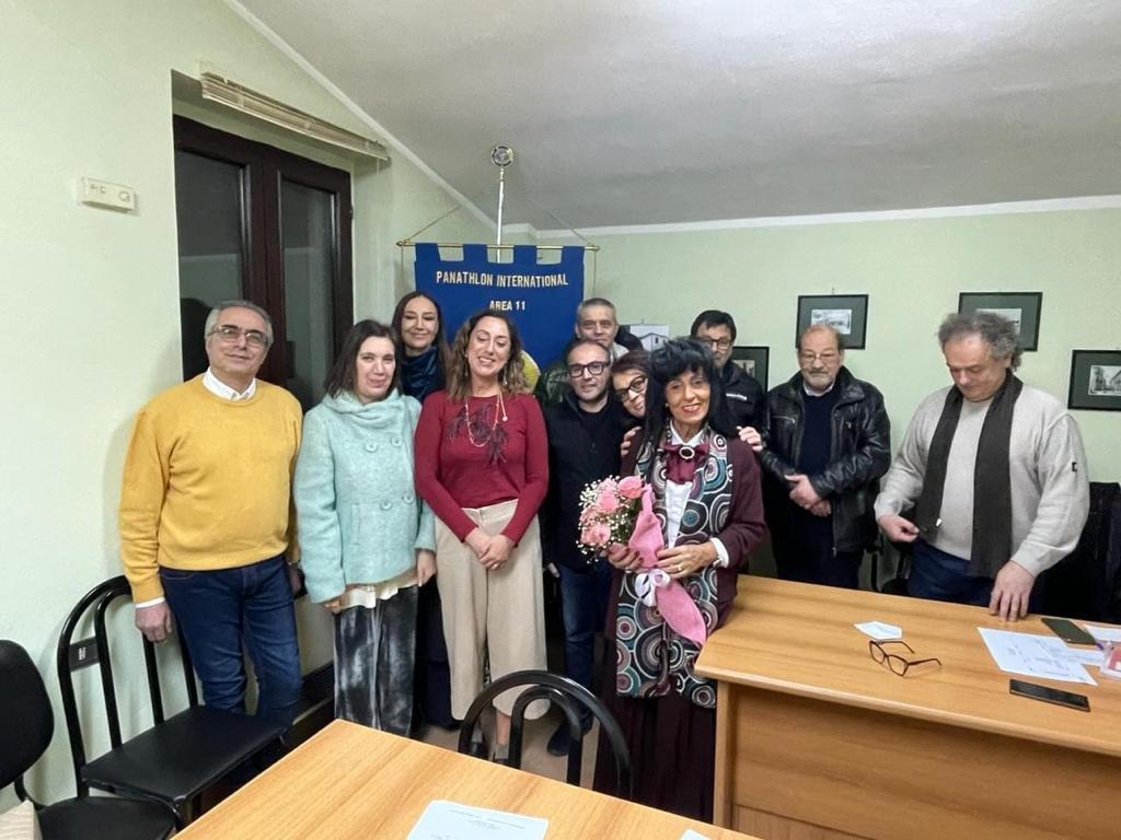 Vita di Club - Rielezione all’unanimità di Lucia Scrima al vertice del Panathlon di Ariano Irpino