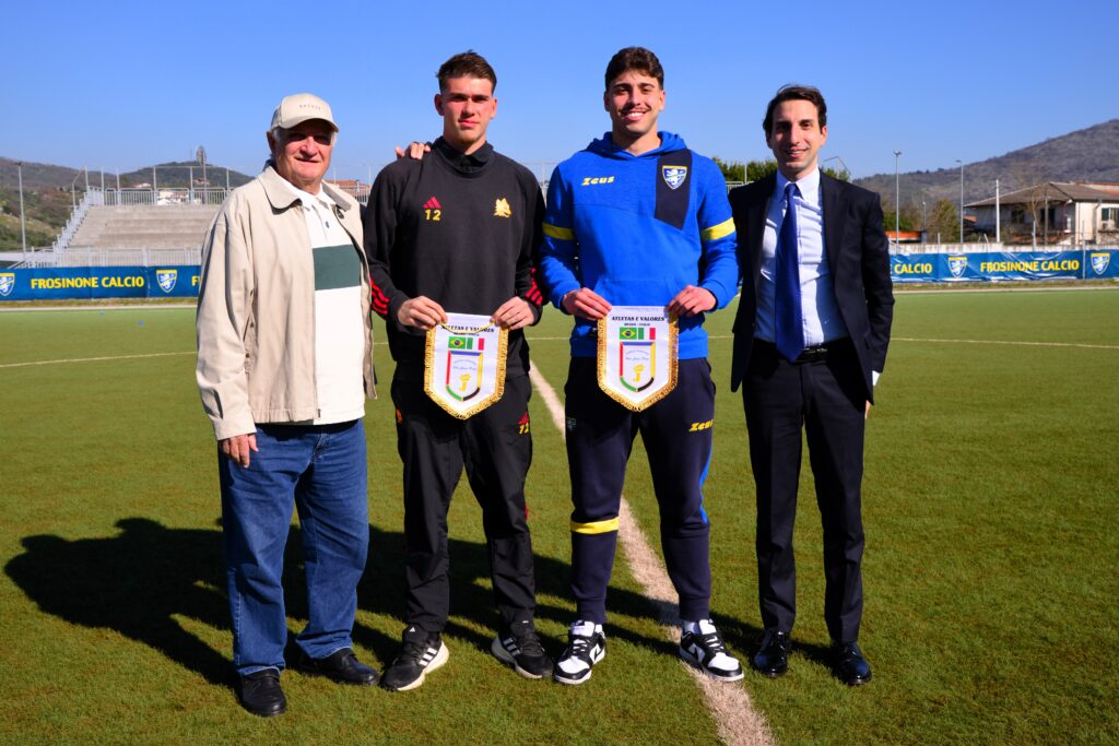 Vita di Club - Panathlon Club Junior Roma: ai calciatori Mateus Lusuardi e Renato Bellucci Marin il Premio Fair Play “Atletas e Valores – Brasil Italia”