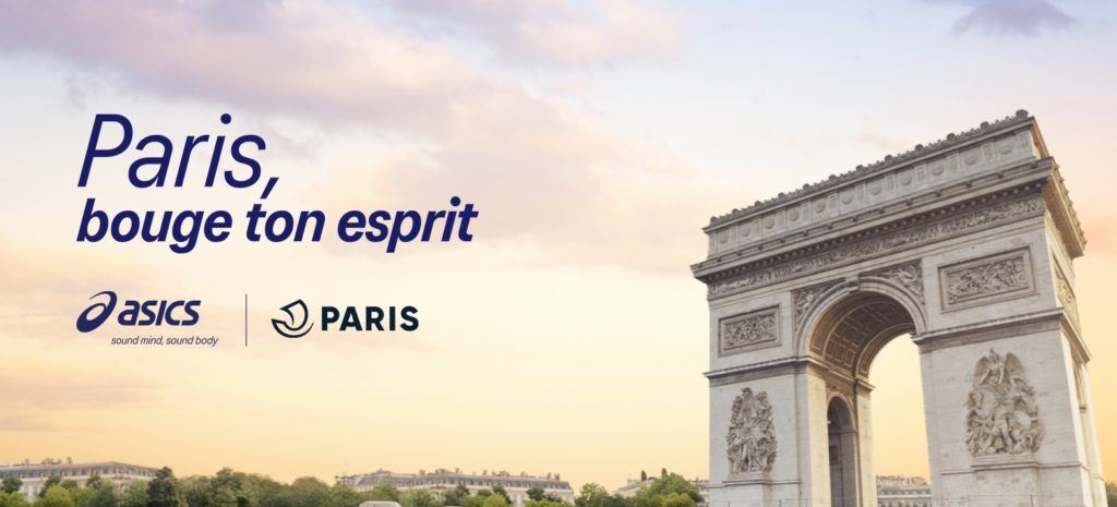 ASICS E LA CITTÀ DI PARIGI INSIEME PER L’EVENTO RALLY FOR THE MIND