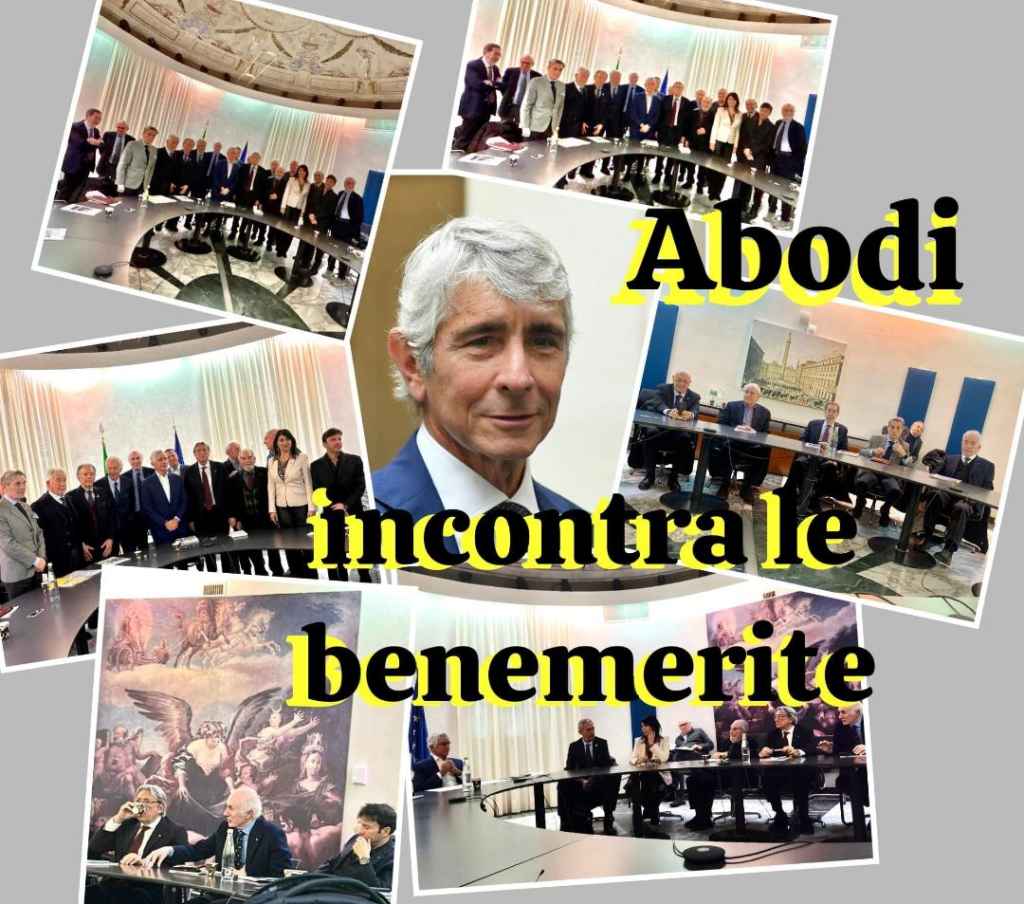 Il Ministro Andrea Abodi incontra le Associazioni Benemerite del Coni