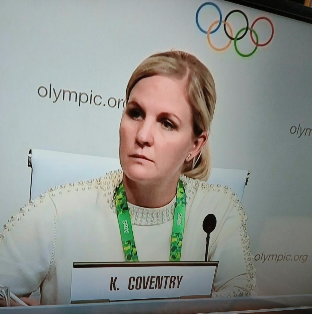 Kirsty Coventry, Regina del nuoto prima e Presidente del CIO oggi