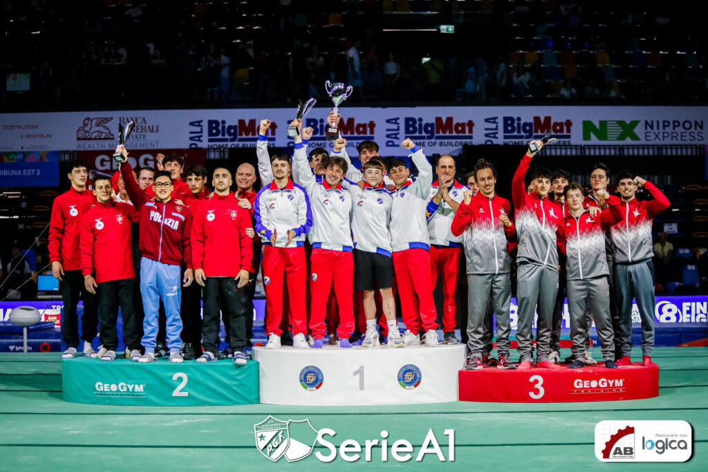 La Palestra Ginnastica Ferrara è CAMPIONE d'ITALIA, con tre atleti da “Premio Panathlon” in formazione!