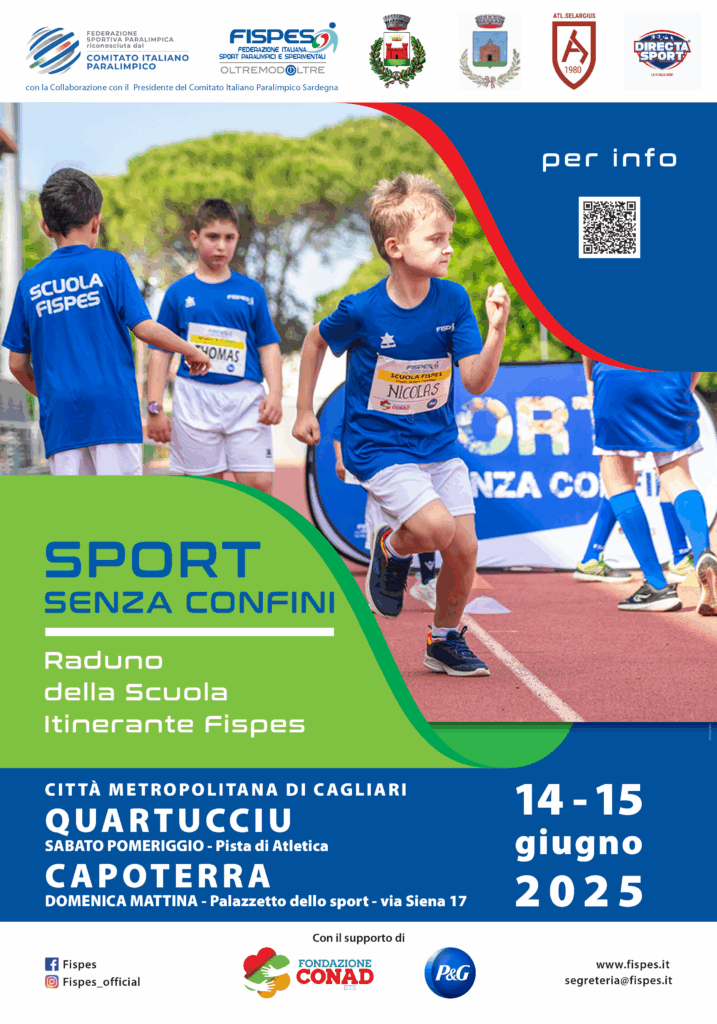 Scuola Itinerante, a Cagliari la sesta tappa di “Sport Senza Confini”